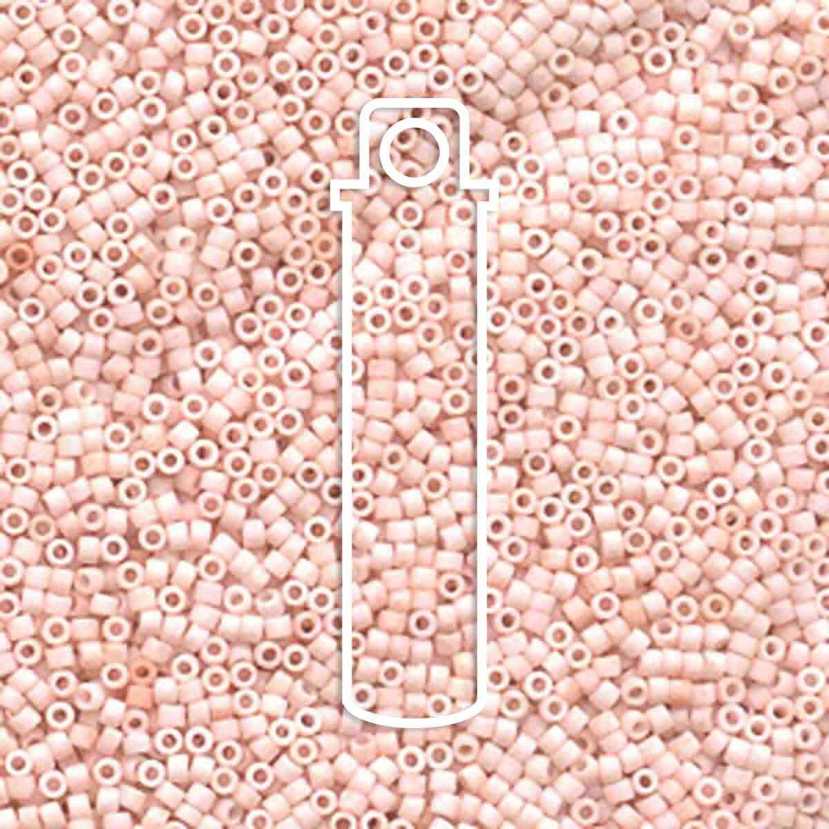 # 354 DBR Delica 11/0 MATTE LIGHT ROSE - 7.2g Tube