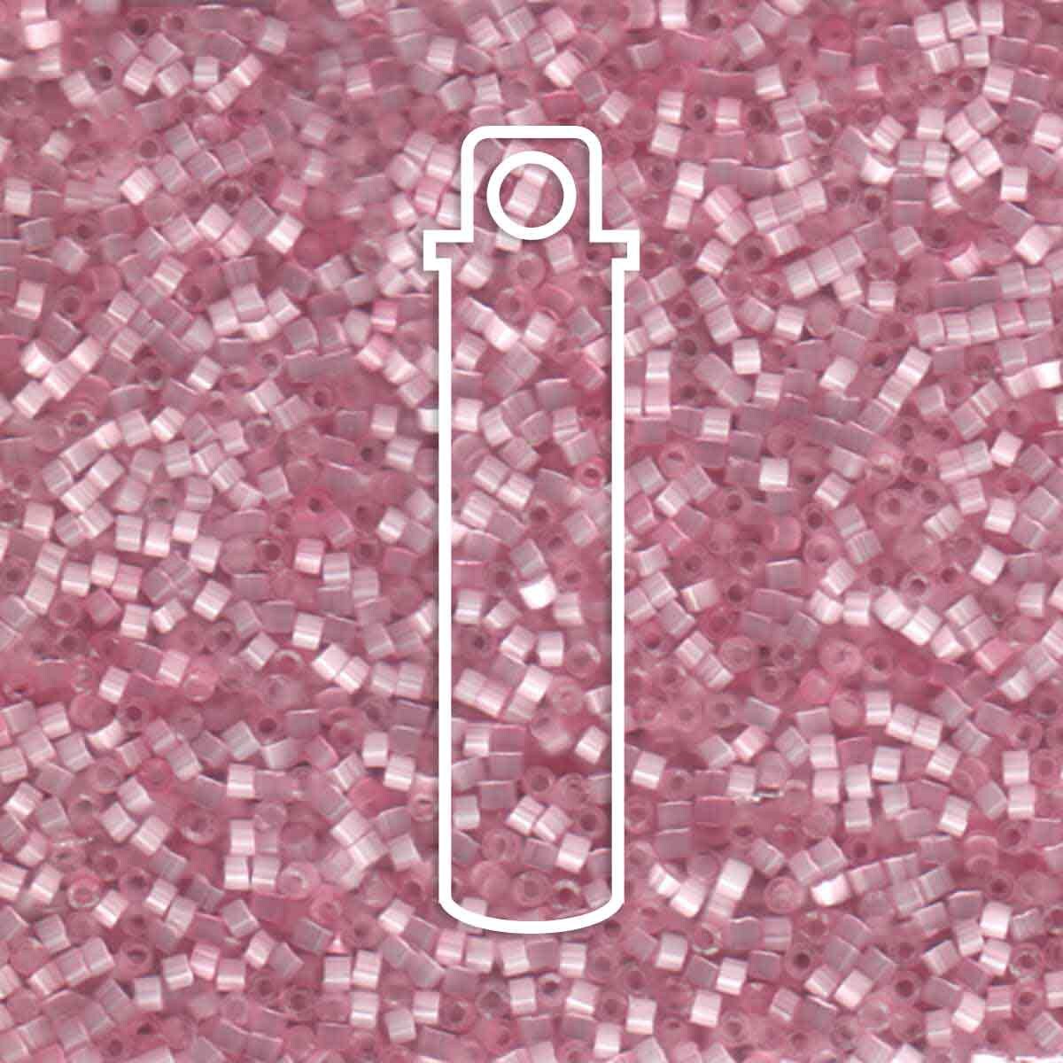 # 678 DBR Delica 11/0 ANTIQUE ROSE SILK SATIN - 7.2g Tube