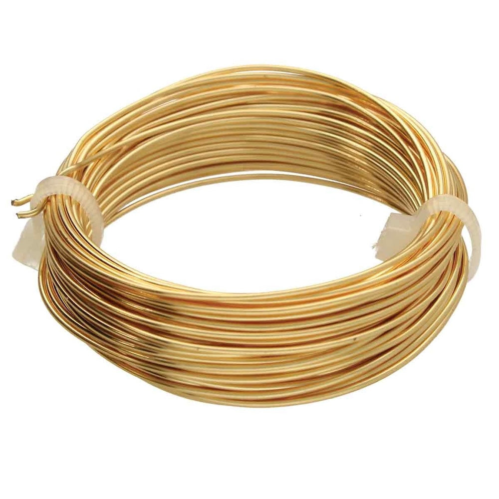 20 gauge German Style Wire - Gold - Medium Temper