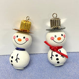 Cheerful Snowmen Decoration Kits (makes 12) - Gold Hats