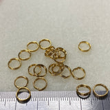 7mm Splitrings (50) - Gold