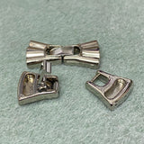 3-row Buckle Clasp (1) - Platinum