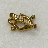 Teapot - Gold - Toggle Clasp