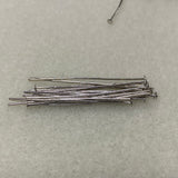 35mm Headpin (50) - Nickel - Bead Shack