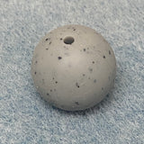 20mm Silicone Beads (10) - Concrete