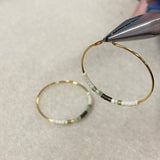 25mm Ear Loops (6) - Gold