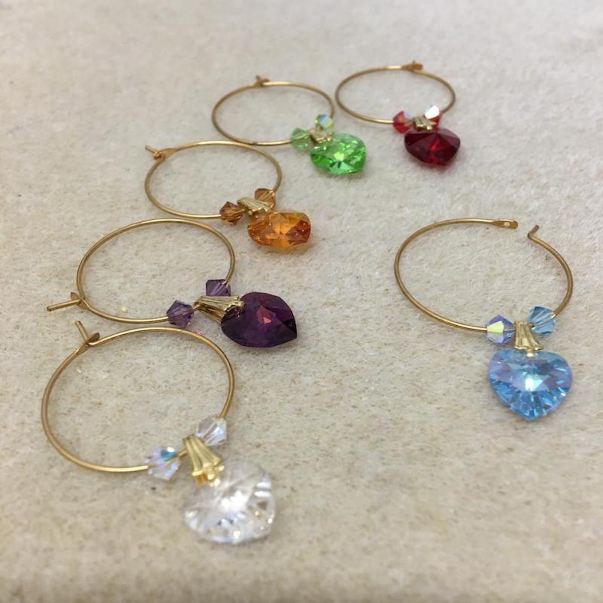 25mm Ear Loops (6) - Gold