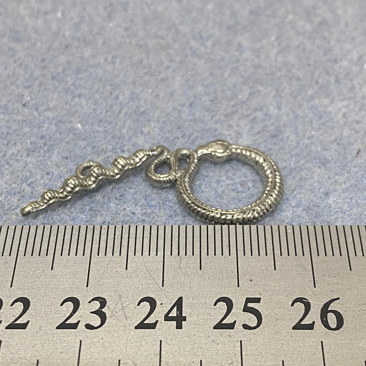 Snake Toggle - Pewter