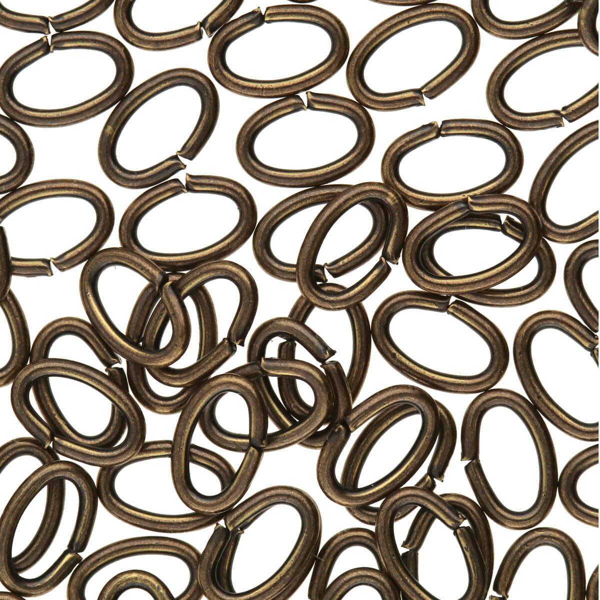 4x6mm Oval Jumpring (50) - Ancient Gold