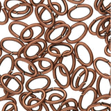 4x6mm Oval Jumpring (50) - Ancient Brass