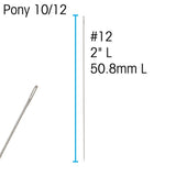 Pony Beading Needles - Size 12
