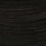 Close-up of black leather with visible texture