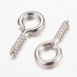 13mm Peg Bails (50) - Platinum