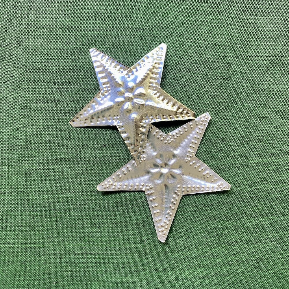 Pressed Metal (5) - Star - Bead Shack