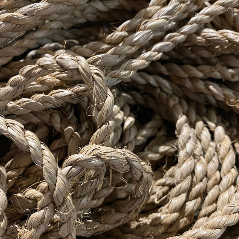8mm Hand Made Seagrass Natural Cord (25m)