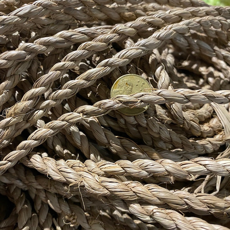 10mm Hand Made Seagrass Natural Cord (10m)