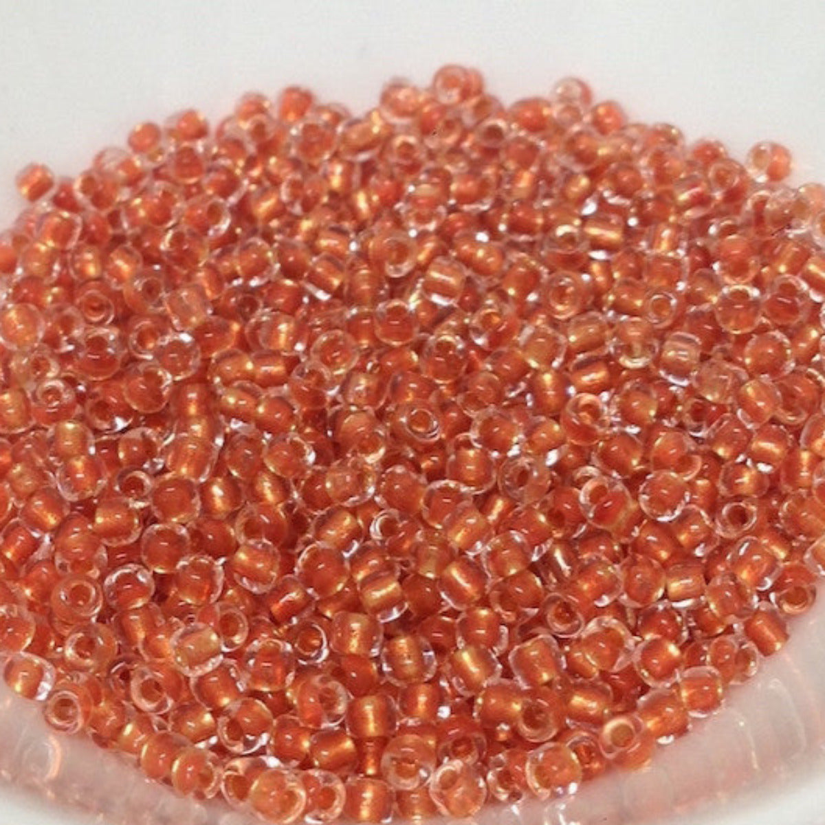 12/0 (#836) Apricot Inside Colour Transparent - 24g Tube