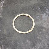 Rattan Woven Handmade Bamboo Cane Hoops - 9cm