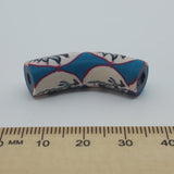 36x10mm Elbow Fimo Beads (10) - Peace Pipe