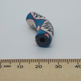 36x10mm Elbow Fimo Beads (10) - Peace Pipe
