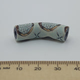 36x10mm Elbow Fimo Beads (10) - Dream Catcher Web