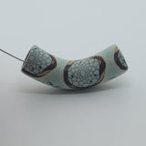 36x10mm Elbow Fimo Beads (10) - Dream Catcher Web