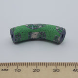 36x10mm Elbow Fimo Beads (10) - Eagle w. Feather