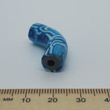 36x10mm Elbow Fimo Beads (10) - Dolphin Diving