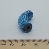 36x10mm Elbow Fimo Beads (10) - Dolphin Diving