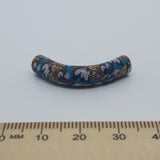 35x7mm Elbow Fimo Beads (10) - Indian Face w. Head Dress