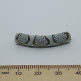 35x7mm Elbow Fimo Beads (10) - Dream Catcher Web