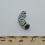 35x7mm Elbow Fimo Beads (10) - Dream Catcher Web