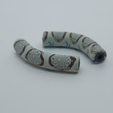 35x7mm Elbow Fimo Beads (10) - Dream Catcher Web