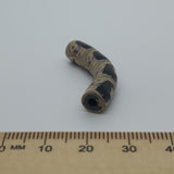 35x7mm Elbow Fimo Beads (10) - Buffalo