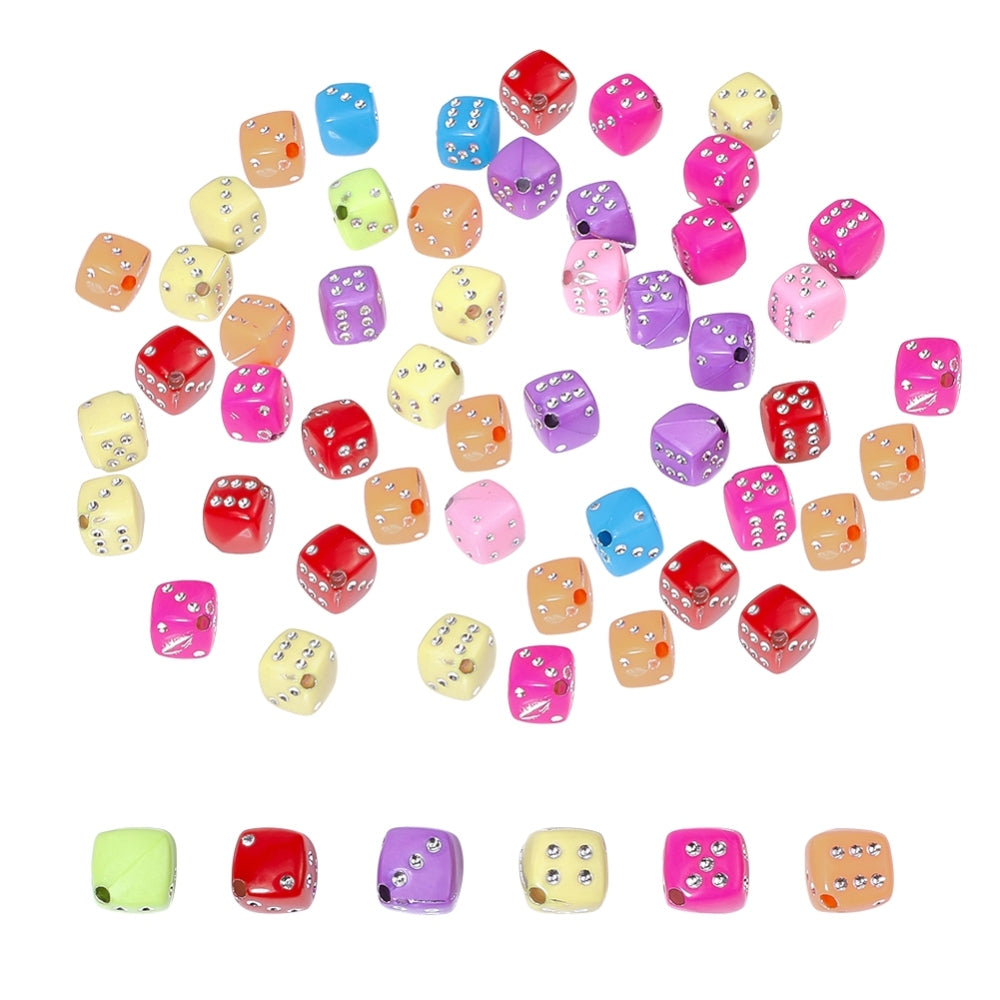 Dice 8mm Beads (25)