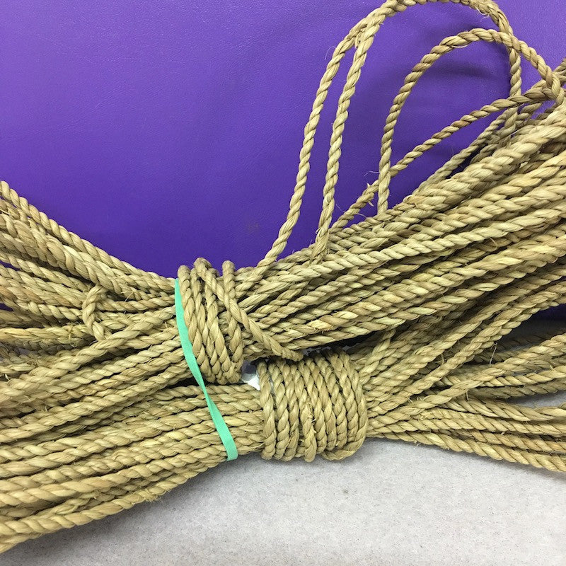 5mm Hand Made Seagrass Natural Cord (25m) – Bead Shack