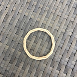 Rattan Woven Handmade Bamboo Cane Hoops - 9cm