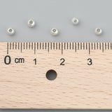 3mm Metal Beads (50) - Silver - Rack & Vacuum Plated