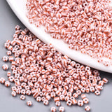 Coral/White Stripe - 8/0 Special Effect (25g) - Seed Beads