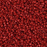 Crimson - 12/0 Opaque (50g) - Seed Beads
