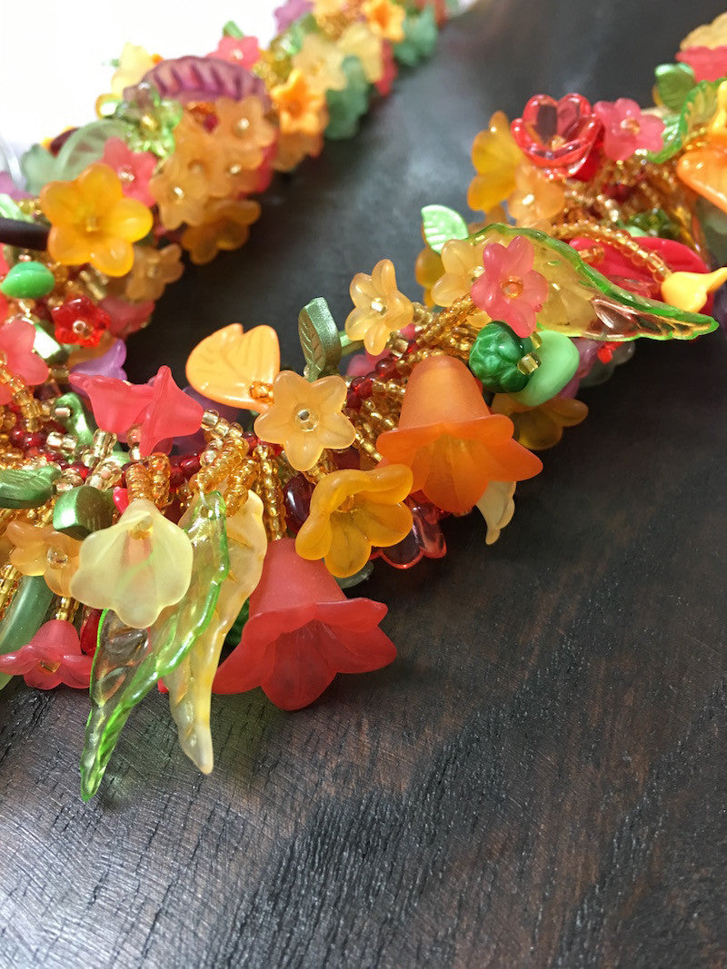 Along the Garden Path Necklace Pattern