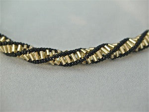 DNA Necklace Kit - Black/Gold