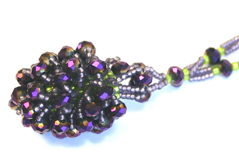 Frilly Bobble Necklace Pattern (or 2 x Scissor Fobs)