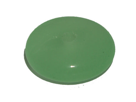 Milky Green 8mm Rondelle Qty: 50 beads - Bead Shack