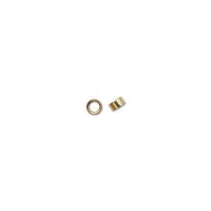 2x1mm Crimp Bead Gold Filled - Bead Shack