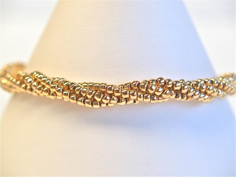 Golden Twist Bracelet Pattern