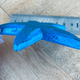 Starfish(1) - Blue - Nautical Wood Craft Decoration