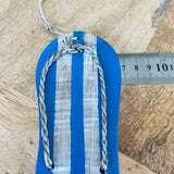 Thong (Sandal) (1) - Blue - Nautical Wood Craft Decoration