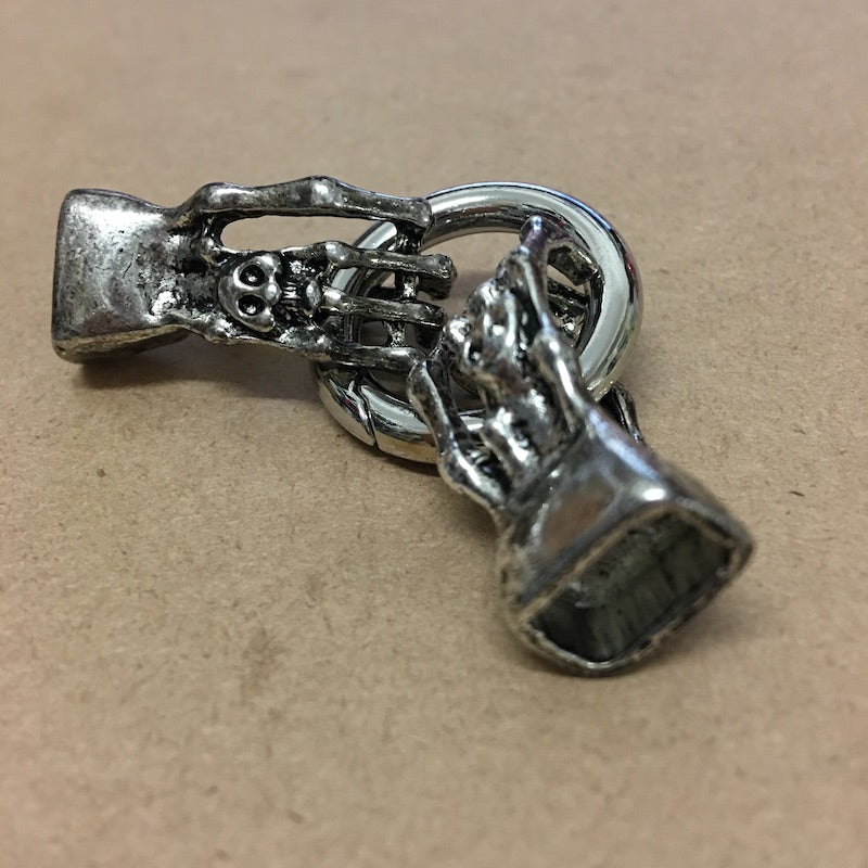 Heavy Spring O-Ring Clasps (Glue-In) - 5 Styles