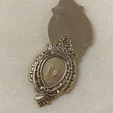 Teardrop (2) - Antique Gold - Vintage Metalised Pendant Setting